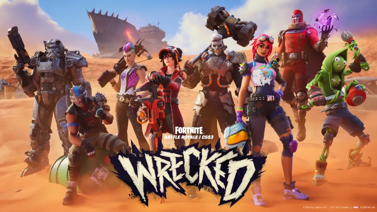 Fortnite Wrecked Key Art