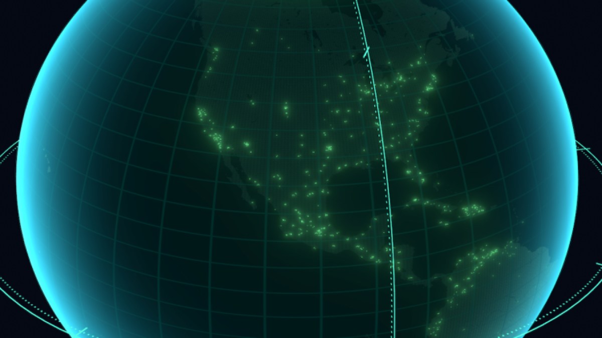 Infection Free Zone Globe